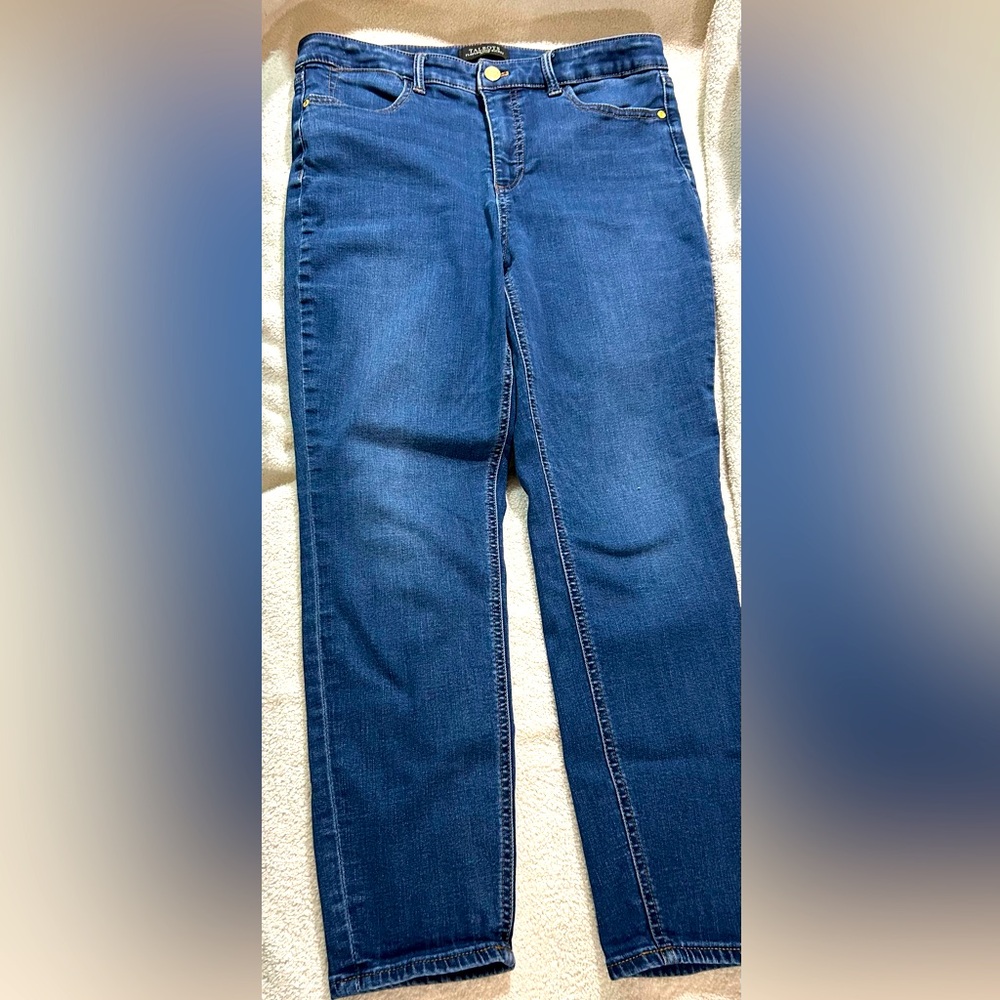 SALE! Talbots Flawless Five Pocket Petites Jean Jegging Size 12P in EUC